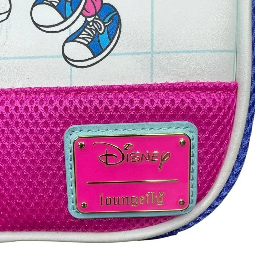 NEW Loungefly Disney Mickey & Friends Mousercise Mini Backpack